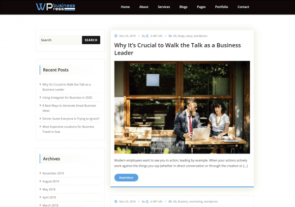 WP Marketing Premium theme